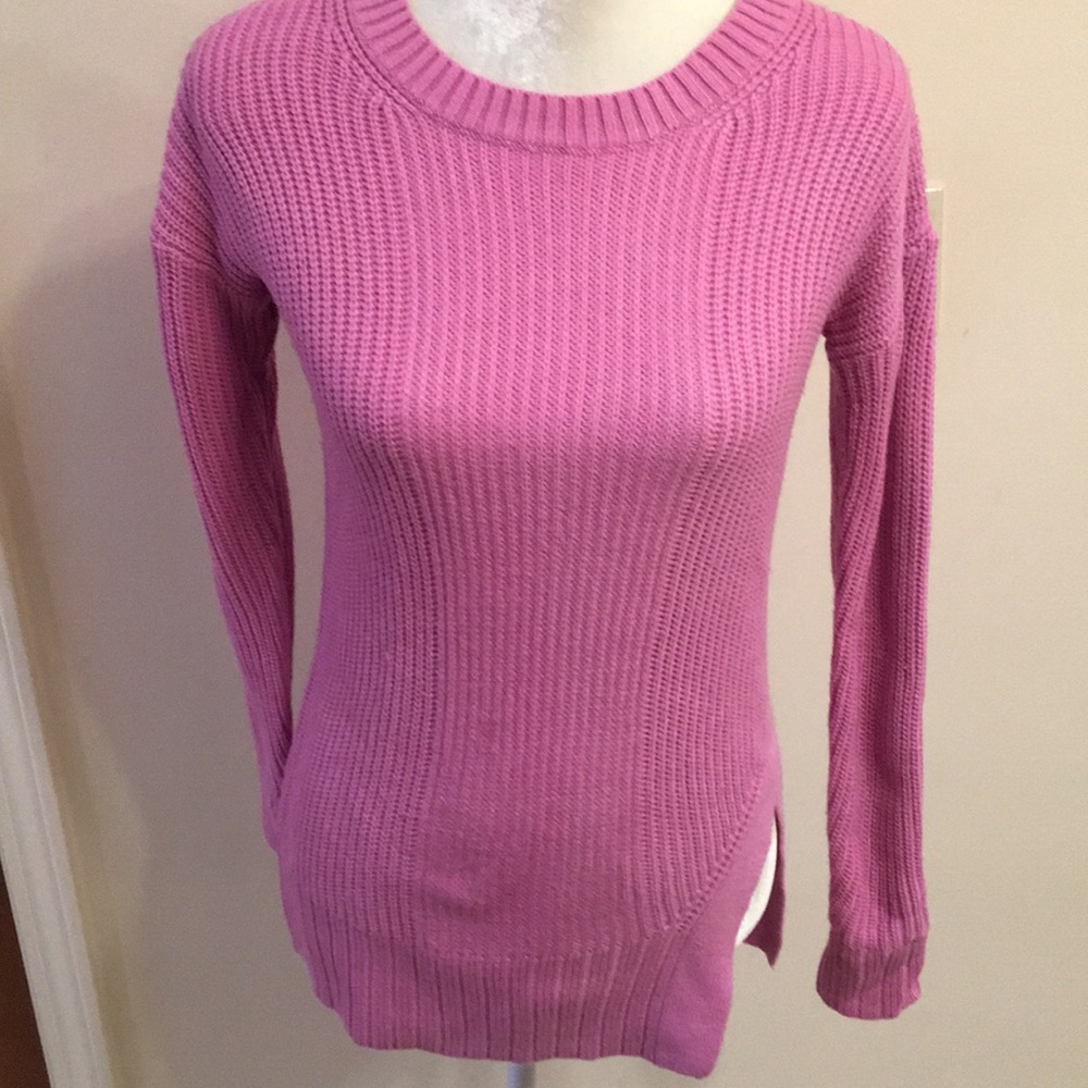 Pink sweater